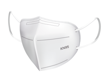 Apsauginė kaukė - respiratorius, KN95 FFP2